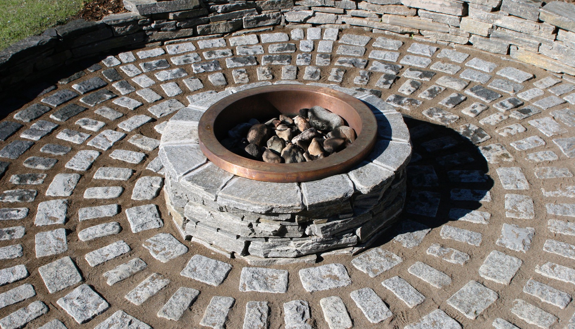 Landscaping Leavenworth WA Wenatchee Custom Stonework and Fire Pit