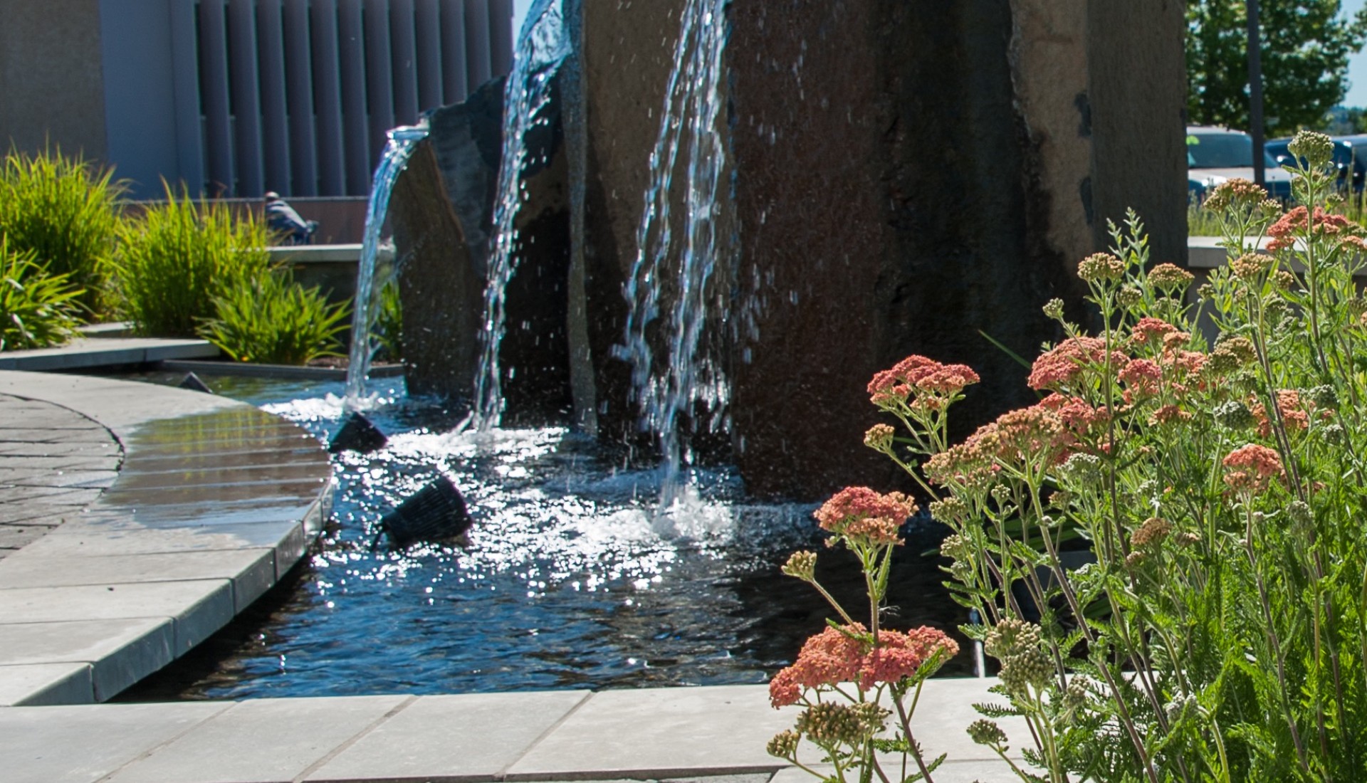 Landscaping Wenatchee Leavenworth water feature design