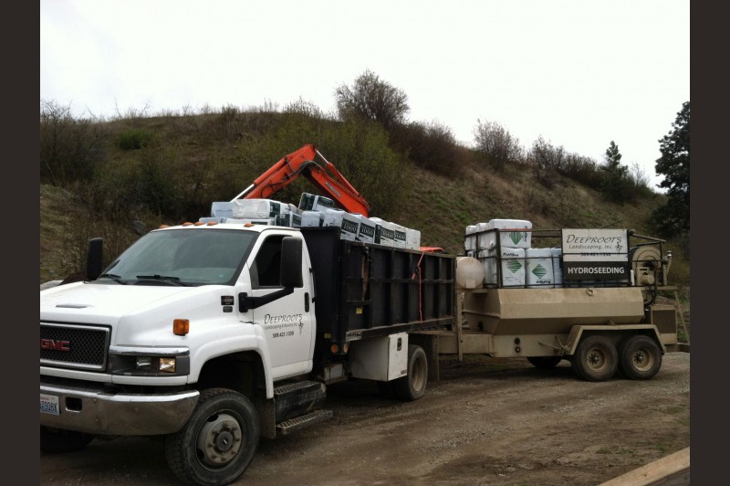 Hydroseeding